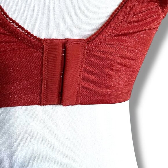 Reveal 36DDD Bra Cinnamon Brown Low Key Shimmer Unlined Plunge Underwire B30350 - Picture 5 of 8